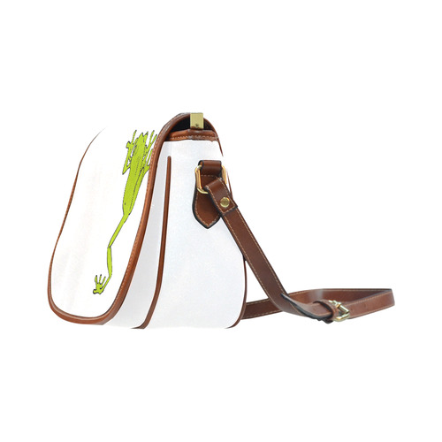 Froggy Saddle Bag/Small (Model 1649) Full Customization