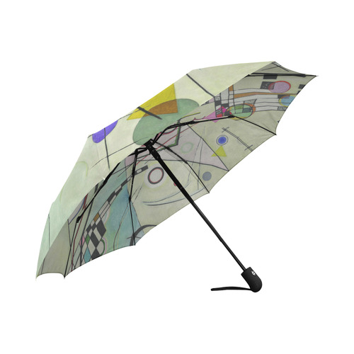 Kandinsky Composition 8 Abstract Painting Auto-Foldable Umbrella (Model U04)
