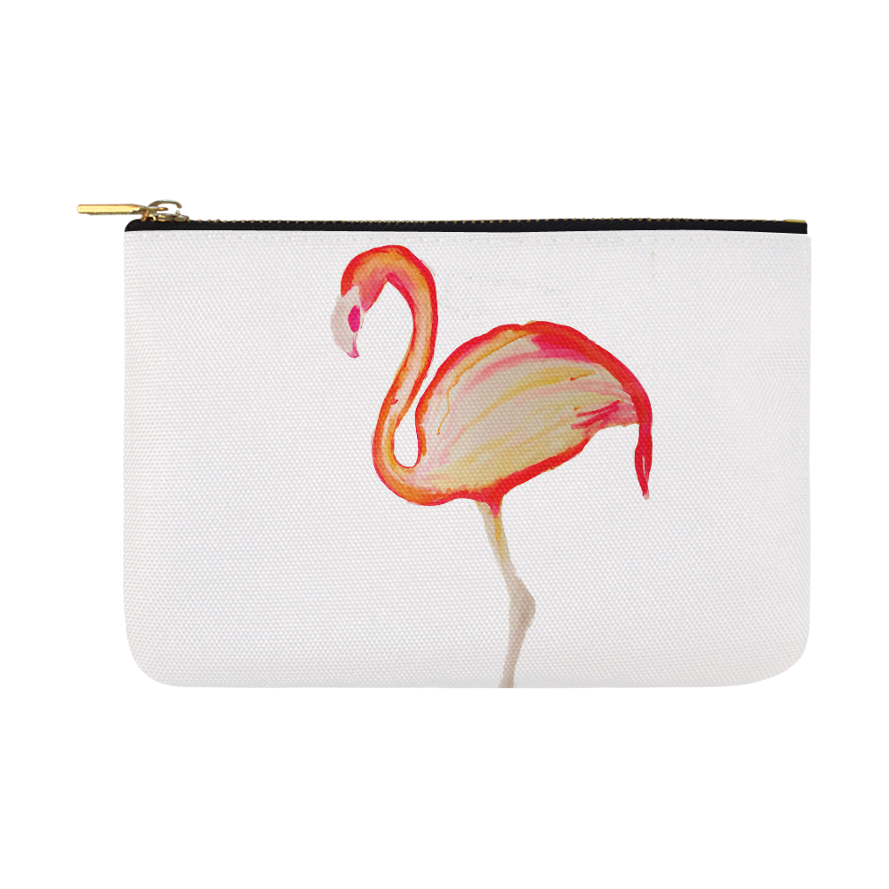 Flamingo 2 Carry-All Pouch 12.5''x8.5''