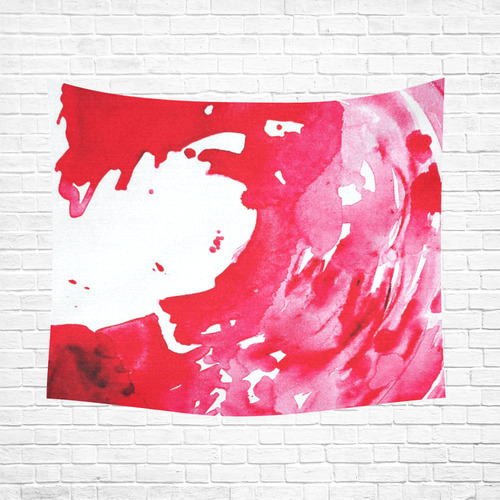 Those Who Came by Fire and Blood Cotton Linen Wall Tapestry 60"x 51"