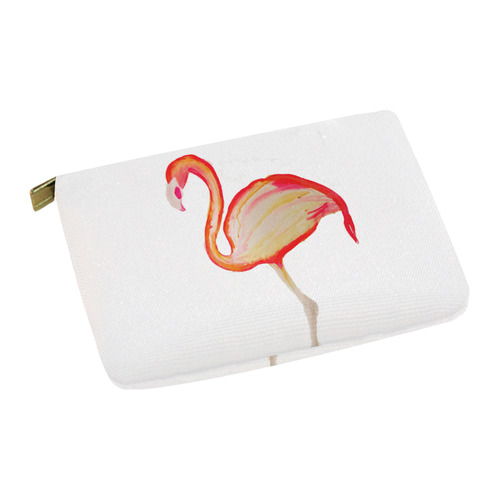 Flamingo 2 Carry-All Pouch 12.5''x8.5''