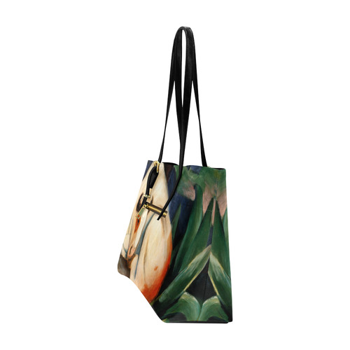 The Bull by Franz Marc Euramerican Tote Bag/Large (Model 1656)