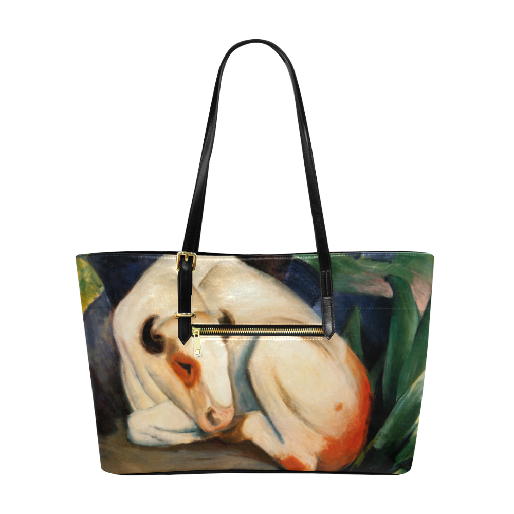 The Bull by Franz Marc Euramerican Tote Bag/Large (Model 1656)