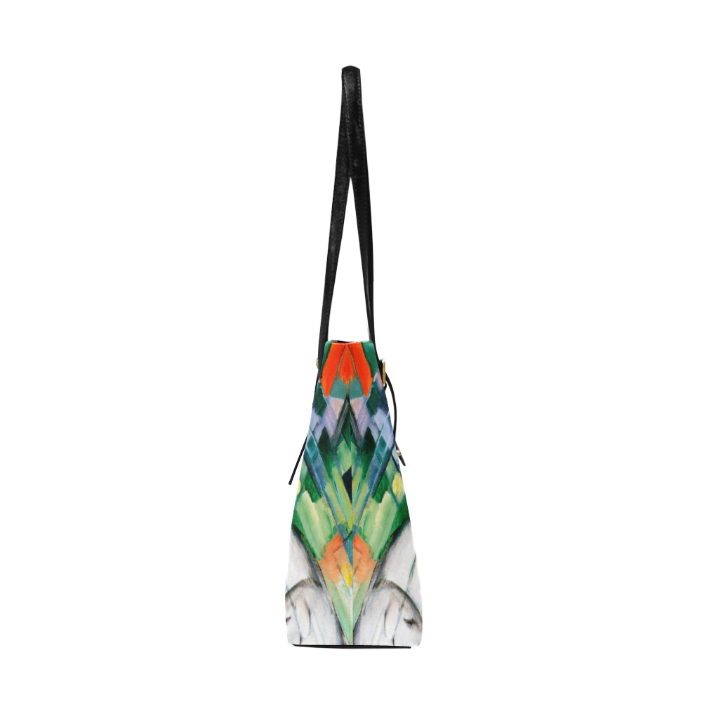 In The Rain by Franz Marc Euramerican Tote Bag/Large (Model 1656)