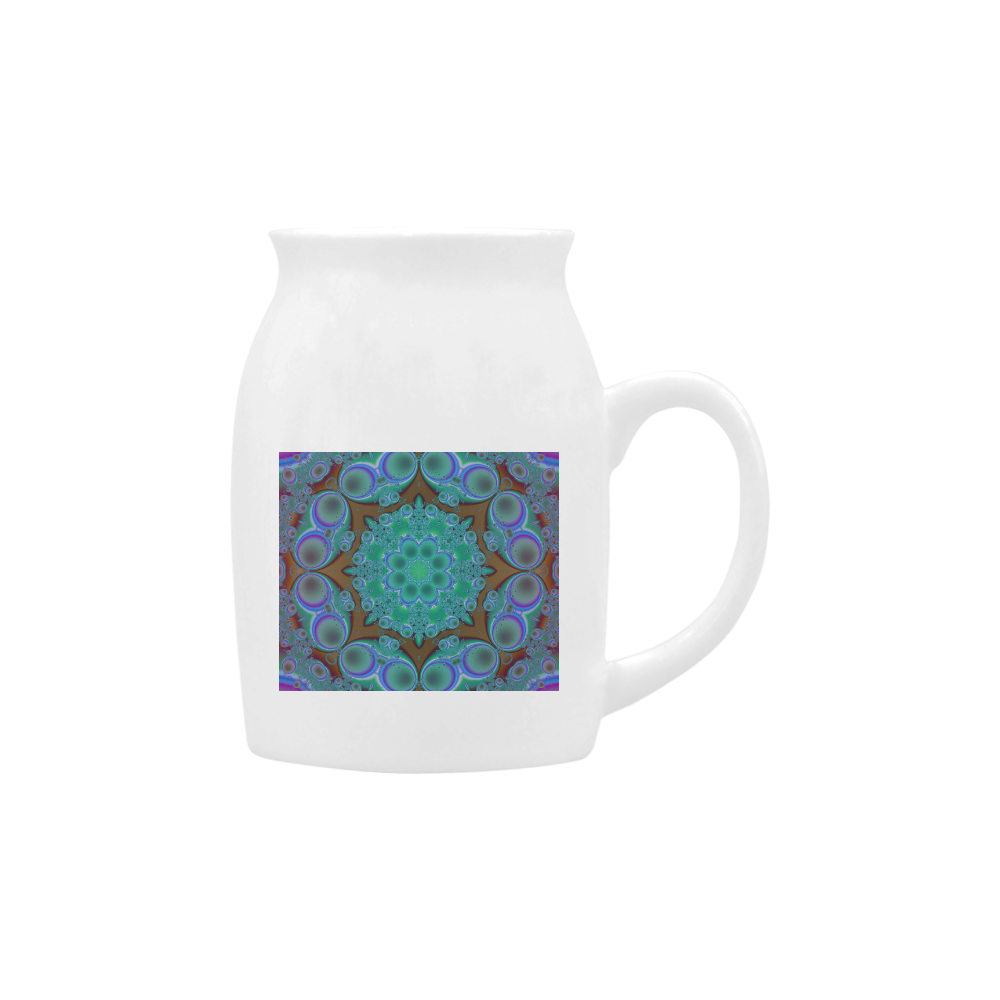 fractal pattern 1 Milk Cup (Small) 300ml