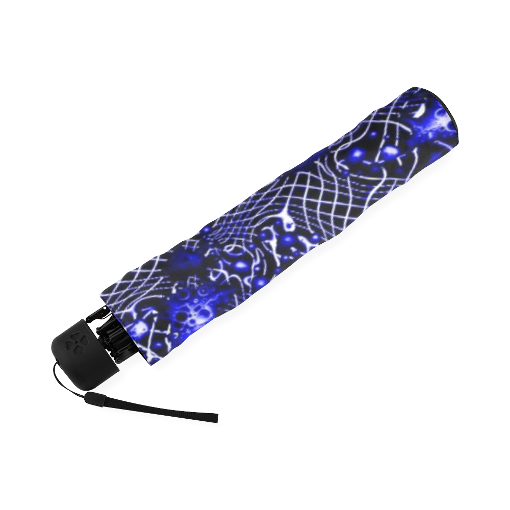 sci-fi fantasy cosmos blue by JamColors Foldable Umbrella (Model U01)