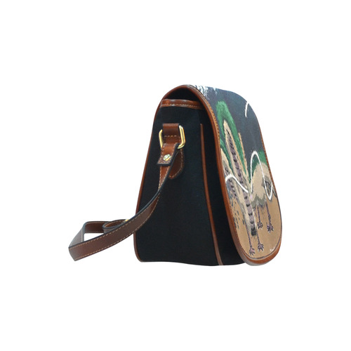 Spirited Away Saddle Bag/Small (Model 1649)(Flap Customization)