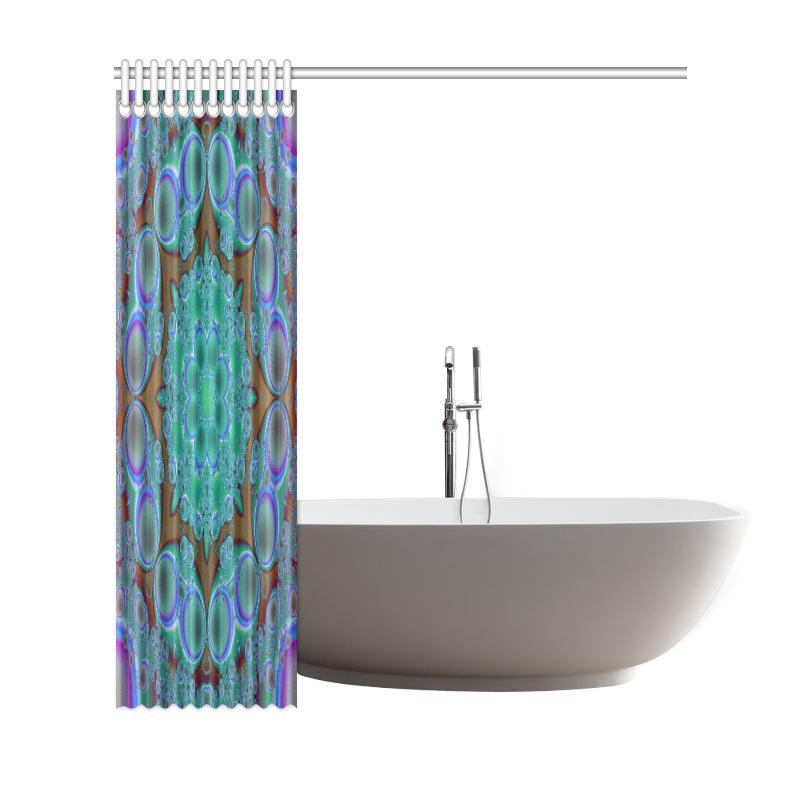 fractal pattern 1 Shower Curtain 69"x72"