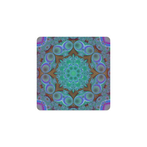 fractal pattern 1 Square Coaster