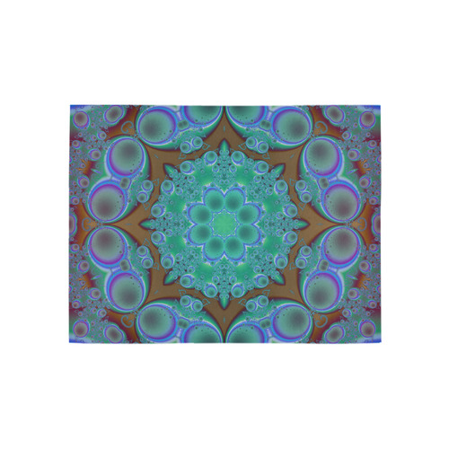 fractal pattern 1 Area Rug 5'3''x4'