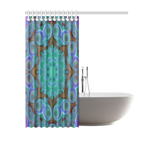 fractal pattern 1 Shower Curtain 60"x72"