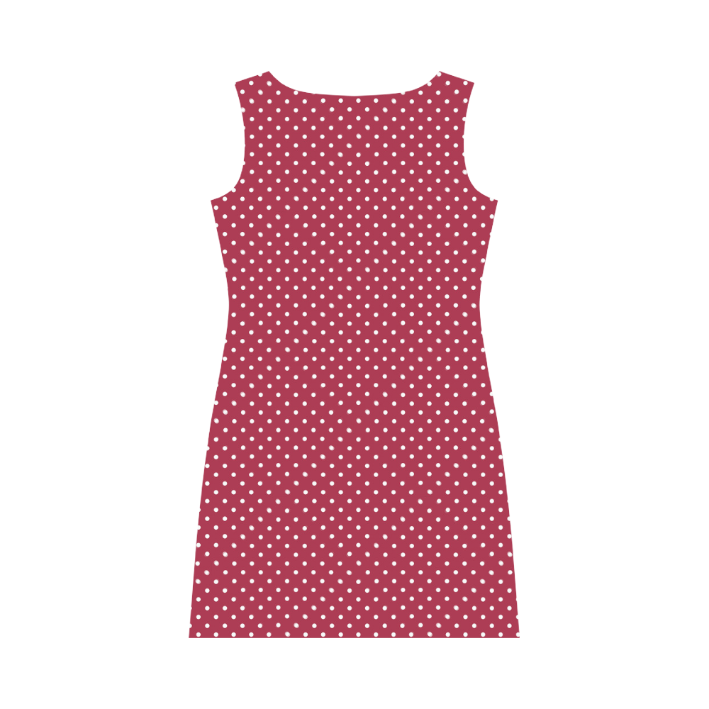 polkadots20160632 Round Collar Dress (D22)