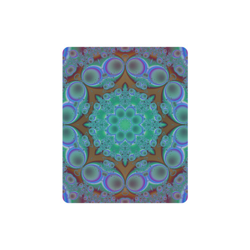 fractal pattern 1 Rectangle Mousepad