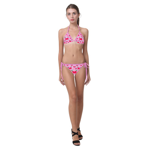cherriespink7117bikini Custom Bikini Swimsuit (Model S01)