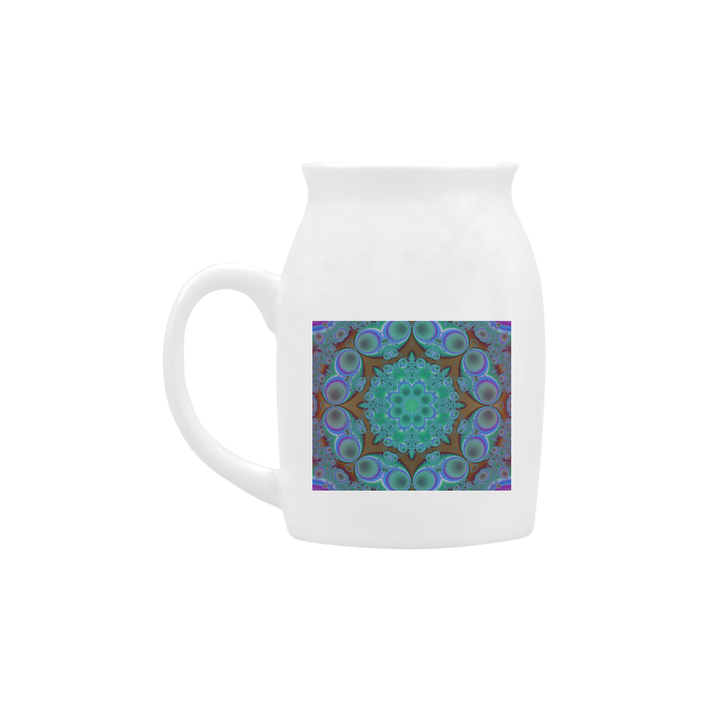 fractal pattern 1 Milk Cup (Small) 300ml