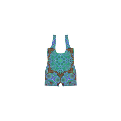 fractal pattern 1 Classic One Piece Swimwear (Model S03)