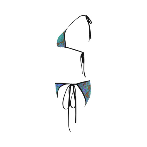 fractal pattern 1 Custom Bikini Swimsuit