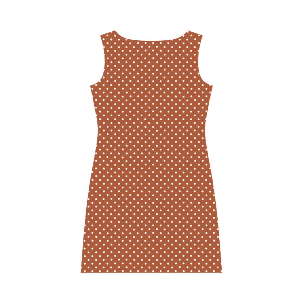 polkadots20160633 Round Collar Dress (D22)