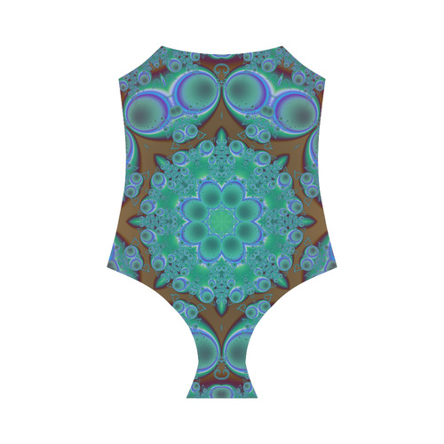 fractal pattern 1 Strap Swimsuit ( Model S05)