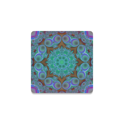 fractal pattern 1 Square Coaster