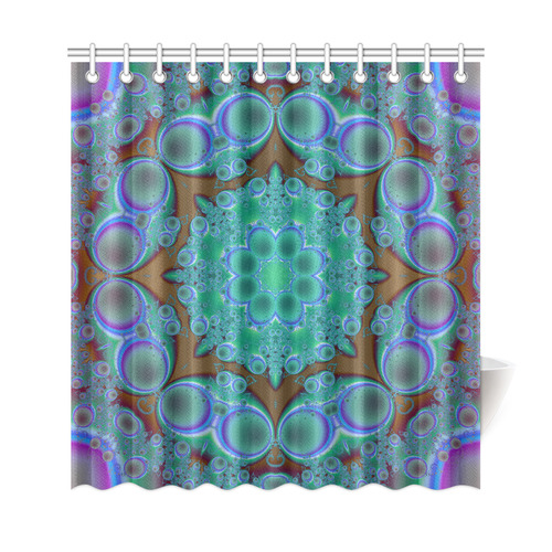 fractal pattern 1 Shower Curtain 69"x72"