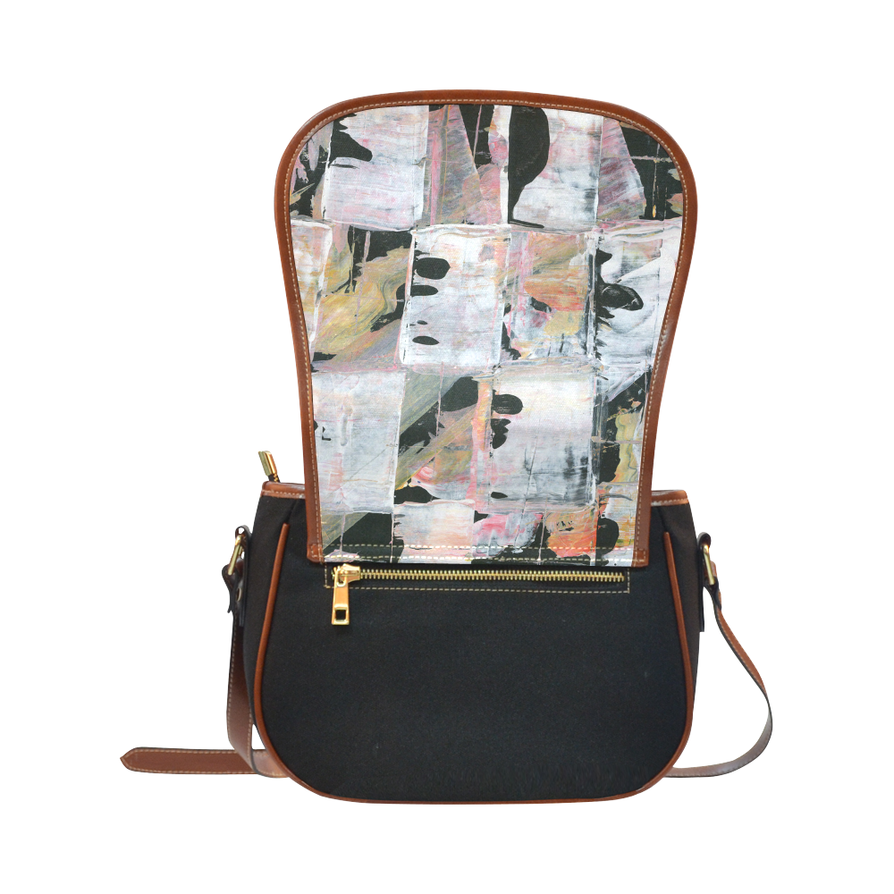 Windows Saddle Bag/Small (Model 1649)(Flap Customization)