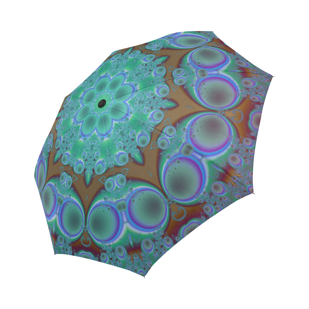 fractal pattern 1 Auto-Foldable Umbrella (Model U04)