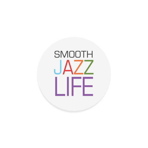 Smooth Jazz Life Logo Coaster Round Coaster