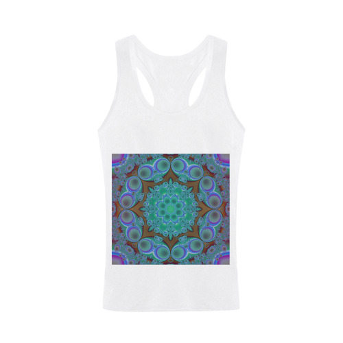 fractal pattern 1 Men's I-shaped Tank Top (Model T32)