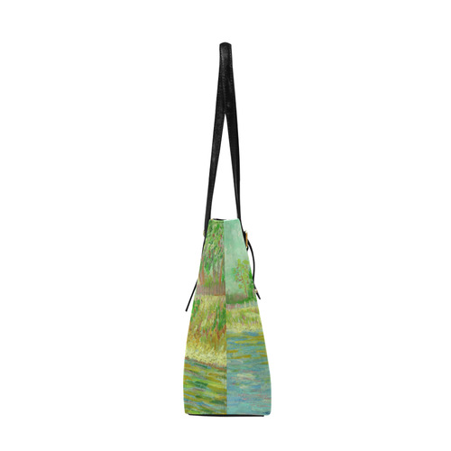 Vincent van Gogh Bank of the Seine Euramerican Tote Bag/Large (Model 1656)