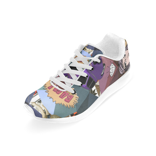 Geometric Collage Women’s Running Shoes (Model 020)