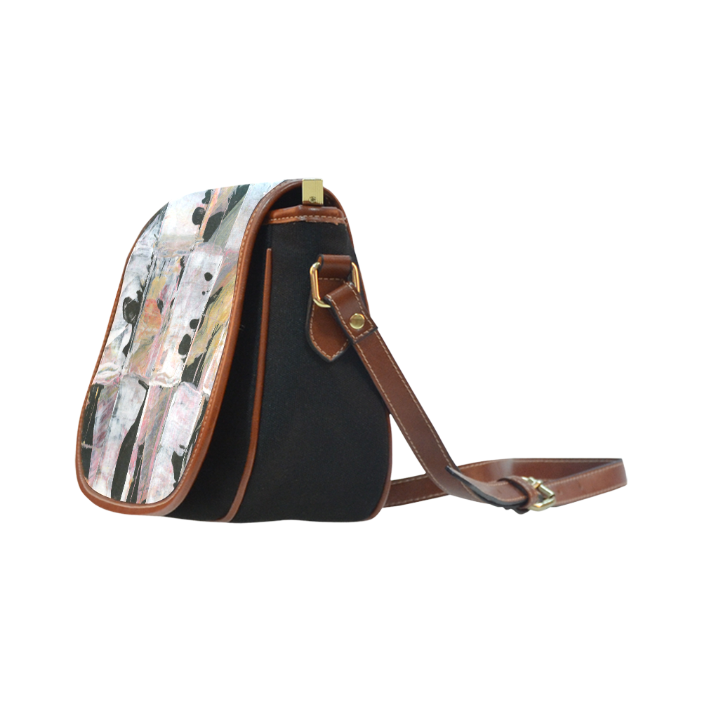 Windows Saddle Bag/Small (Model 1649)(Flap Customization)