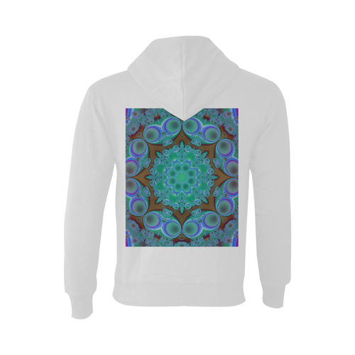 fractal pattern 1 Oceanus Hoodie Sweatshirt (NEW) (Model H03)