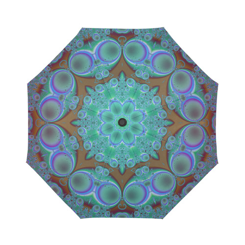 fractal pattern 1 Auto-Foldable Umbrella (Model U04)