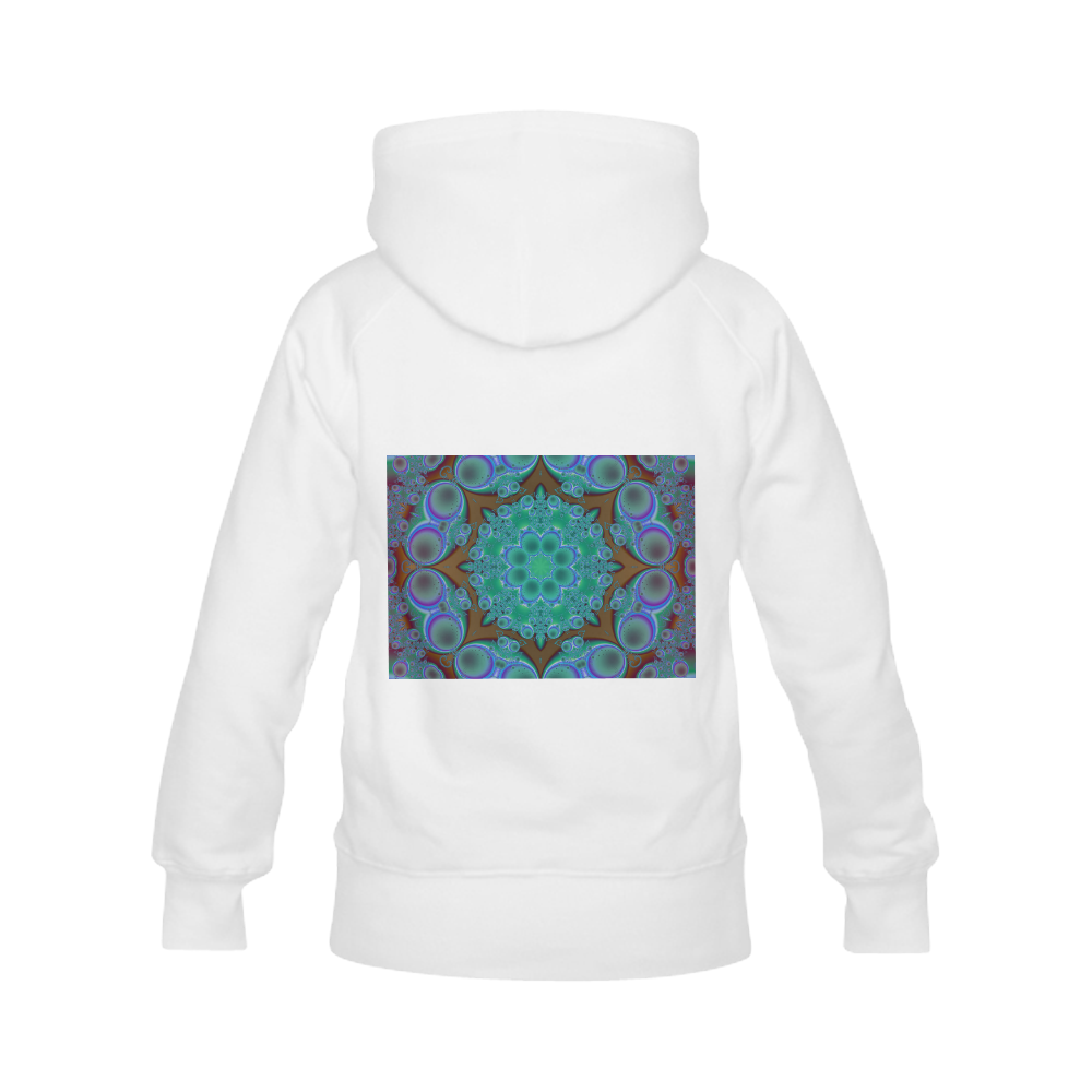 fractal pattern 1 Men's Classic Hoodies (Model H10)