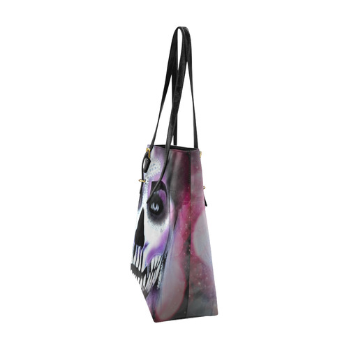 zombie-space-invader Euramerican Tote Bag/Small (Model 1655)