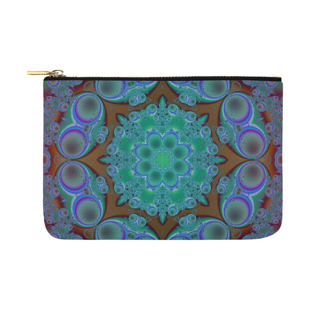 fractal pattern 1 Carry-All Pouch 12.5''x8.5''