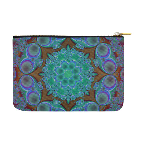 fractal pattern 1 Carry-All Pouch 12.5''x8.5''