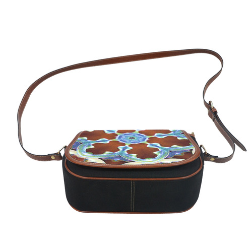 Bluetoothy Washers Saddle Bag/Small (Model 1649)(Flap Customization)