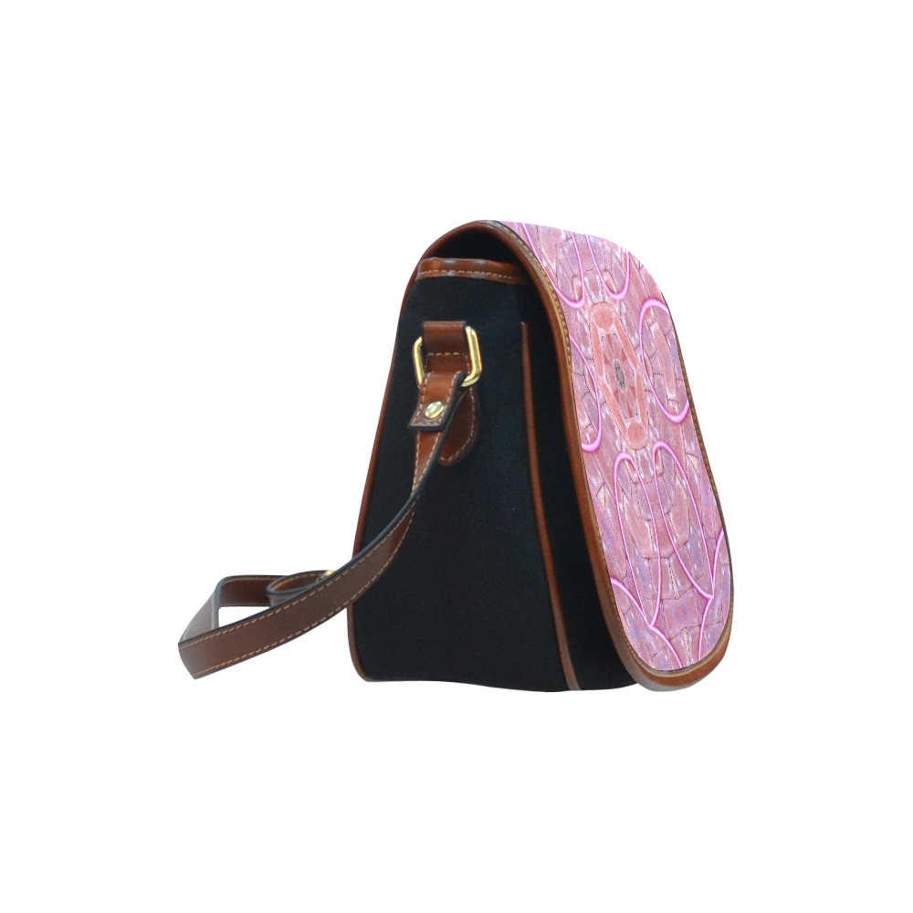 Hula Hoop Patio Saddle Bag/Small (Model 1649)(Flap Customization)