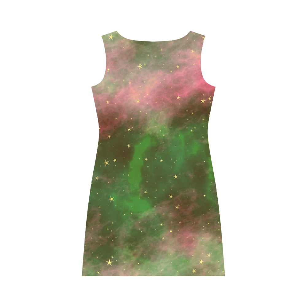 fantasy milky way C by JamColors Round Collar Dress (D22)