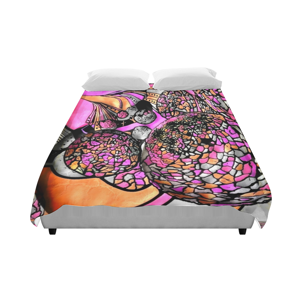 Disco by Nico Bielow Duvet Cover 86"x70" ( All-over-print)