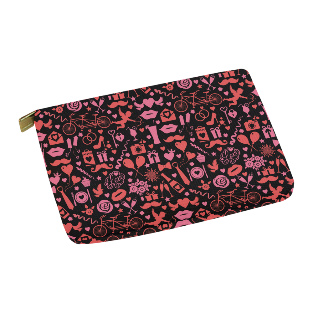Pink Love Carry-All Pouch 12.5''x8.5''