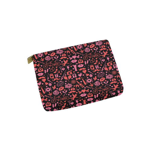 Pink Love Carry-All Pouch 6''x5''