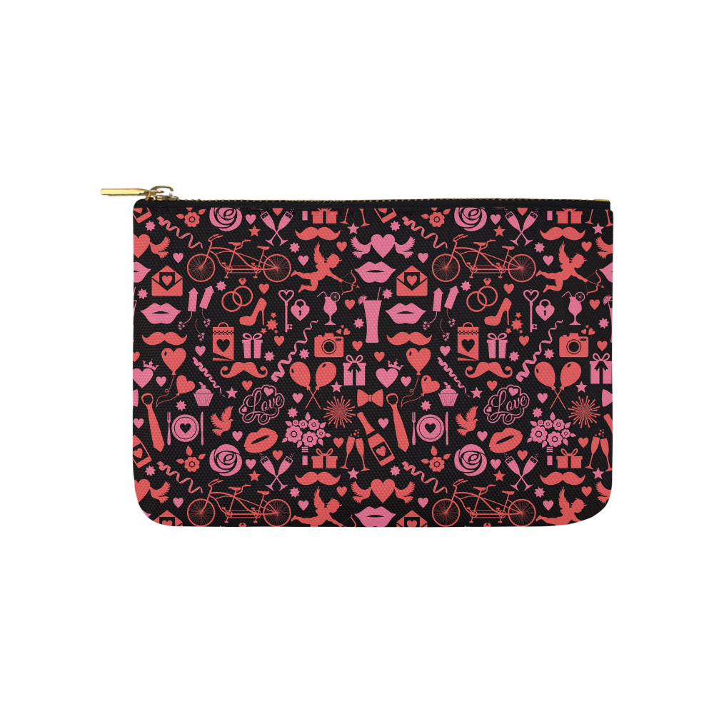 Pink Love Carry-All Pouch 9.5''x6''