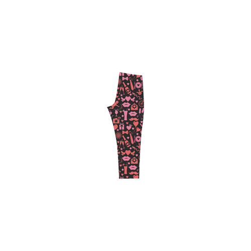 Pink Love Capri Legging (Model L02)