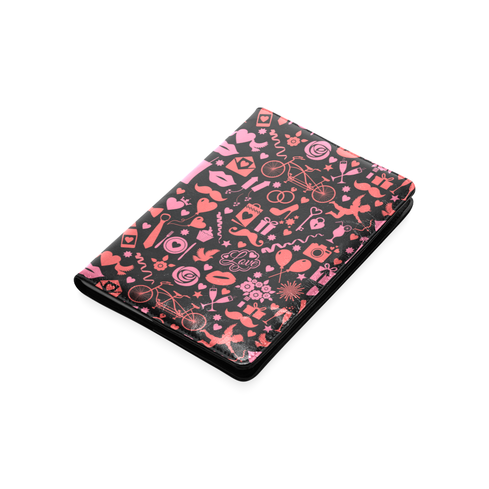 Pink Love Custom NoteBook A5