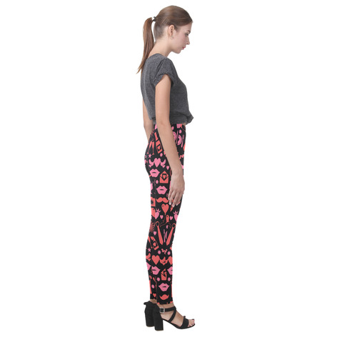 Pink Love Cassandra Women's Leggings (Model L01)