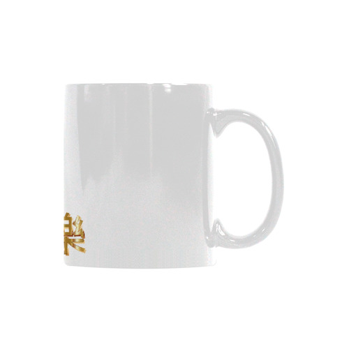 Chinese Happy New Year Rooster Gold Red White Mug(11OZ)