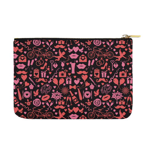 Pink Love Carry-All Pouch 12.5''x8.5''